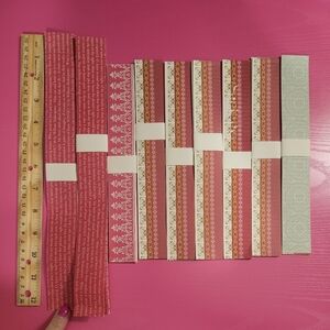 Anna Griffin ScoredPaper Strip Edging Set To Make Pleated Strips. (0199)